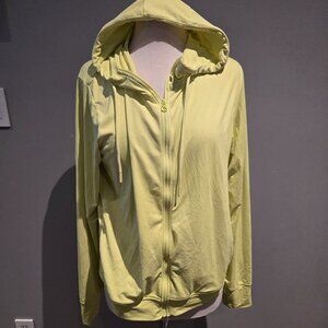 HEAD Women’s Full-Zip Performance Hoodie | Size Large | Yellow